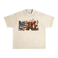 Sandshell Army christmas love 4th Of July Urban Heavy Tee - HowdyJamesFarm