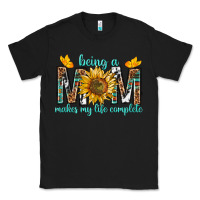 Black Being a Mom Makes My Life Complete Classic Tee - texasbilliewilder