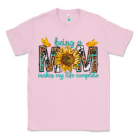 Bubblegum Pink Being a Mom Makes My Life Complete Classic Tee - texasbilliewilder