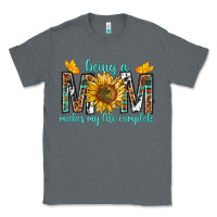 Charcoal Heather Being a Mom Makes My Life Complete Classic Tee - texasbilliewilder