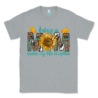 Heather Grey Being a Mom Makes My Life Complete Classic Tee - texasbilliewilder