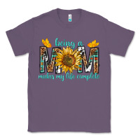 Lavender Being a Mom Makes My Life Complete Classic Tee - texasbilliewilder