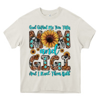 Cream god gifted me two titles mom and gigi  and i rock them both Heavy Core Tee - JahusDesignShop