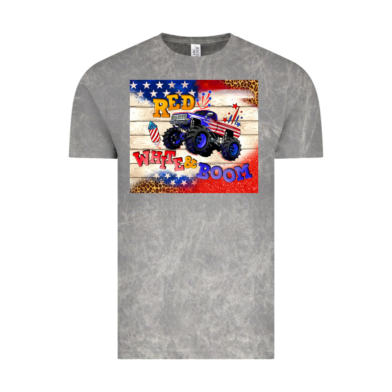 Red White & Boom Vintage Tee by TumblerDesignByShophia | Teevron