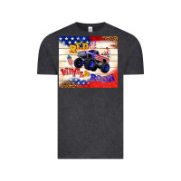 Vintage Black red white & boom Vintage Tee - TumblerDesignByShophia