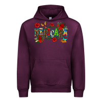 Mauve Wine mexicana Urban Hoodie - AdoDesignShop