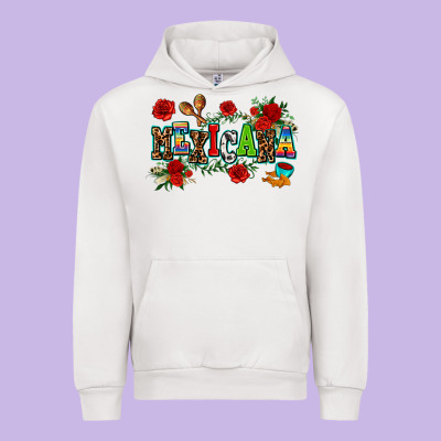 Mexicana Urban Hoodie Designed By Adodesignshop