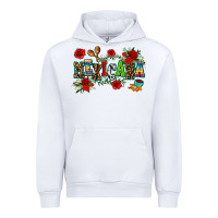 White mexicana Urban Hoodie - AdoDesignShop