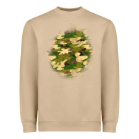 Mushroom camouflage patch 5 Heavyweight Sweatshirt - BundleAndBundleShop