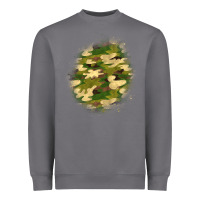 Storm camouflage patch 5 Heavyweight Sweatshirt - BundleAndBundleShop