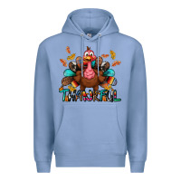 Colony Blue Thankful Premium Hoodie - BundleAndBundleShop