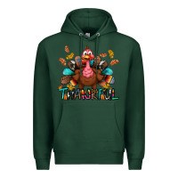 Sports Green Thankful Premium Hoodie - BundleAndBundleShop