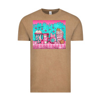 Vintage Coffee pink christmas coffee Vintage Tee - Jasminsmagicworld