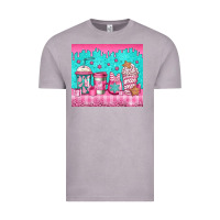 Vintage Zinc pink christmas coffee Vintage Tee - Jasminsmagicworld