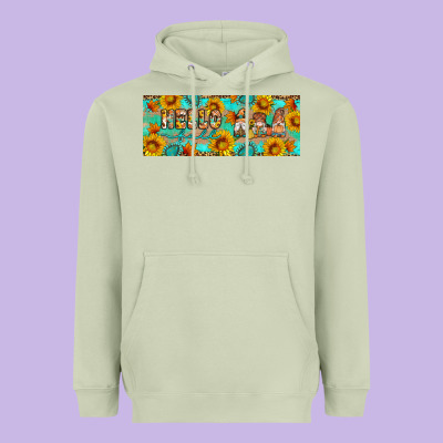 Hello Fall Gnomes Heavyweight Hoodie Designed By Artiststas