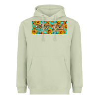 Matcha Hello fall gnomes Heavyweight Hoodie - Artiststas
