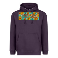 Plum Hello fall gnomes Heavyweight Hoodie - Artiststas