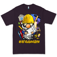 Plum Architect life gnome Premium Tee - BarkalooDesign