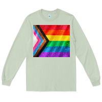 Matcha Pride flag Long Sleeve Tee - CowGirlArtShop