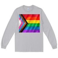 Moon Dust Pride flag Long Sleeve Tee - CowGirlArtShop