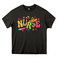 Asphalt mexican spanish nurse Heavy Core Tee - LillyAllenDesigns