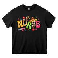 Black mexican spanish nurse Heavy Core Tee - LillyAllenDesigns