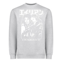 Heather Grey Aliens Ellen Ripley and Newt gift Heavyweight Sweatshirt - minhPixels