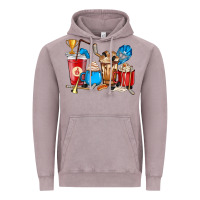 Vintage Zinc Hockey coffee cup Vintage Hoodie - HowdyJamesFarm