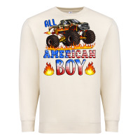 Sandshell all american boy monster truck Premium Sweatshirt - Artiststas