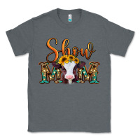 Charcoal Heather show mom baby cow Classic Tee - Jasminsmagicworld