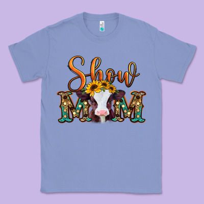 Show Mom Baby Cow Classic Tee Designed By Jasminsmagicworld