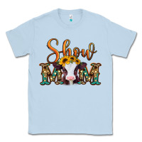 Dusty Blue show mom baby cow Classic Tee - Jasminsmagicworld
