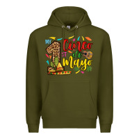 Army Green My first cinco de mayo Premium Hoodie - RanaPortraitStore