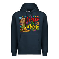 Navy My first cinco de mayo Premium Hoodie - RanaPortraitStore