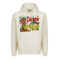 Oatmeal Heather My first cinco de mayo Premium Hoodie - RanaPortraitStore
