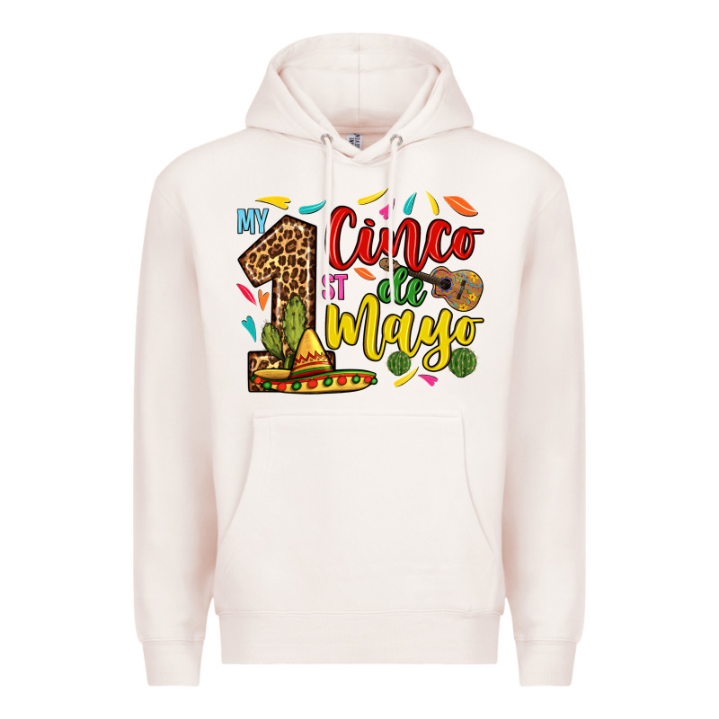 My First Cinco De Mayo Premium Hoodie by RanaPortraitStore | Teevron