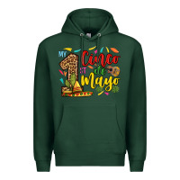 Sports Green My first cinco de mayo Premium Hoodie - RanaPortraitStore