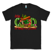 Black With God All Things Are Possible Mexico Classic Tee - texasbilliewilder
