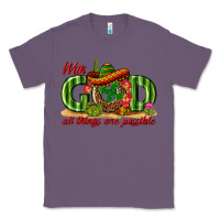 Lavender With God All Things Are Possible Mexico Classic Tee - texasbilliewilder