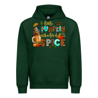 Forest Green little pumpkin with a lot of spice Urban Hoodie - AdoDesignShop