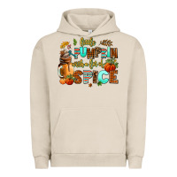 Pigment French Oak little pumpkin with a lot of spice Urban Hoodie - AdoDesignShop