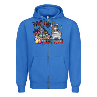 True Royal Bunny mama Zipper Hoodie - CowhideDigitalArt