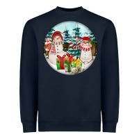 Christmas Snowman Heavyweight Sweatshirt | Teevron