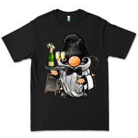 Black waiter gnome Premium Tee - BarkalooDesign