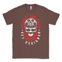 Chestnut Production Crew Set Designer Movie Film Halloween Skull Classic Tee - minhPixels