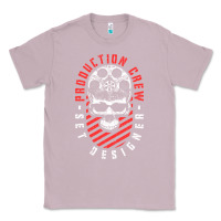 Lilac Production Crew Set Designer Movie Film Halloween Skull Classic Tee - minhPixels