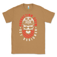 Toasted Coconut Production Crew Set Designer Movie Film Halloween Skull Classic Tee - minhPixels