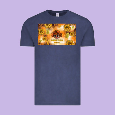 Gobble Til You Wobble Vintage Tee Designed By Tumblerdesignbyshophia