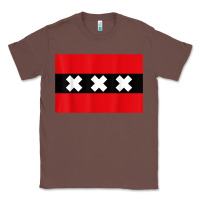 Chestnut amsterdam flag souvenir heritage travel gift t shirt Classic Tee - minhPixels