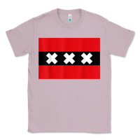 Lilac amsterdam flag souvenir heritage travel gift t shirt Classic Tee - minhPixels